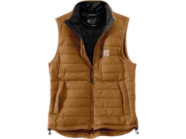 Rain Defender Relaxed Fit Lightweight Insulated Vest Carhartt Brown | L