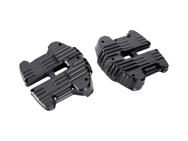 Rocker Box Covers Black Anodized 