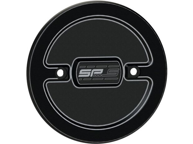 SP-S Alternator Cover Black Anodized 