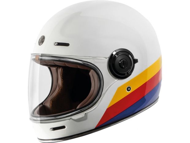 Newport (T-1) Retro Full Face Helmet Full Tree | XS