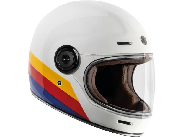 Newport (T-1) Retro Full Face Helmet Full Tree | XL