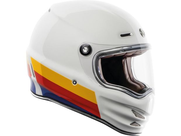 Pomona (T-9) Retro Full Face Helmet Full Tree | S