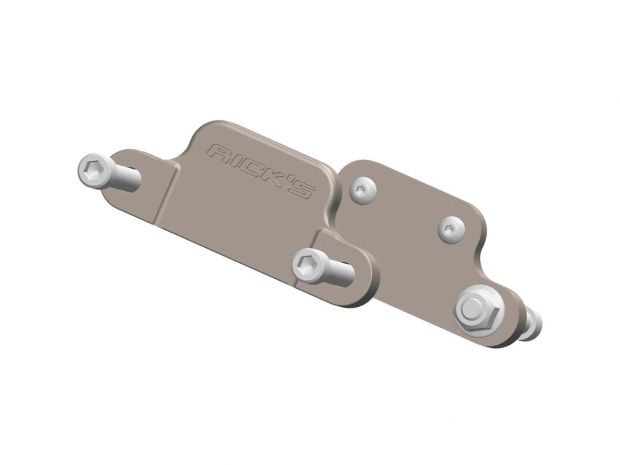 Front Fender Mounting Bracket for 21" Wheels on Touring Models Machine Finish 