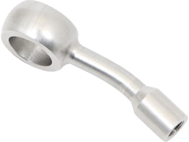 10 mm, Vario Line Banjo Fitting Type 002, 20° Elbow Stainless Steel 