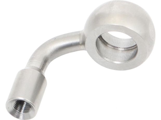 10 mm, Vario Line Banjo Fitting Type 019, 90° Elbow Stainless Steel 
