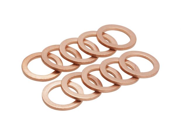 Copper Seal Washer 11mm Pack 10 