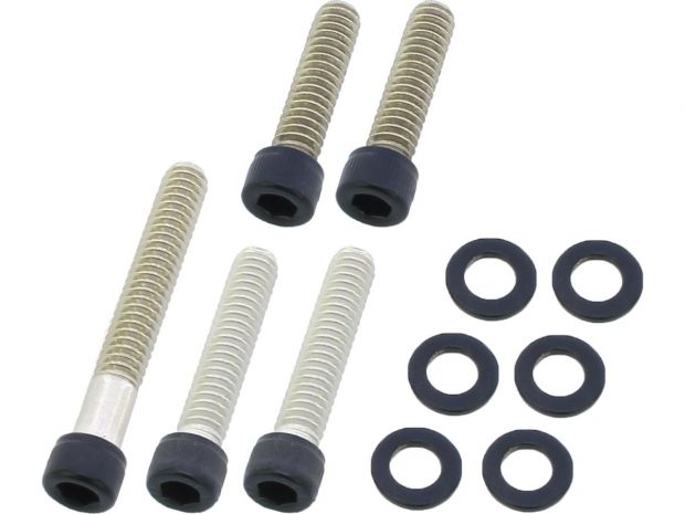Cam Cover Screw Kit Satin Black Powder Coated 