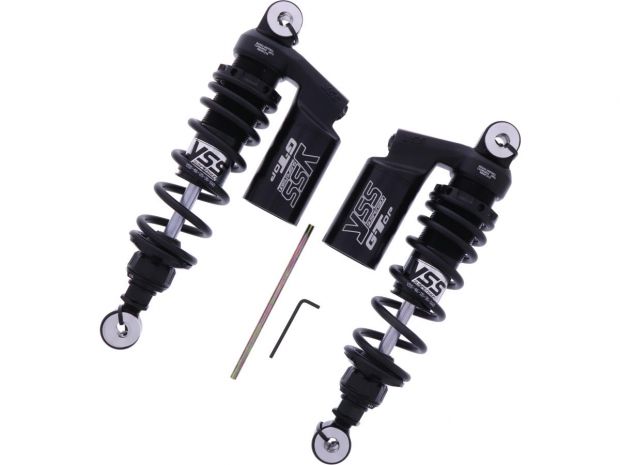 Top Line Piggyback Twin Shocks Black Edition 11,4" (290mm) 