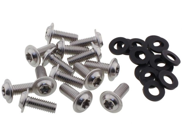 Chin Fairing Screw Kit Stainless Steel 