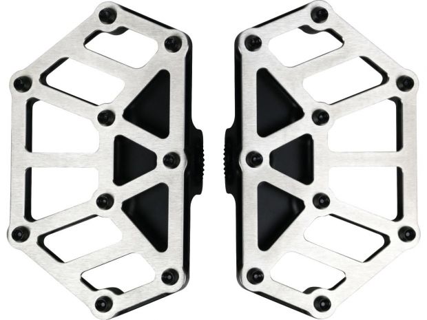 Next Level NXL Mini Floorboards Brushed Stainless Steel Cover Black Anodized 