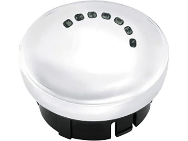 LED Fuel Gauge Chrome 