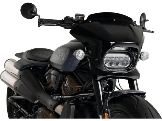 Fury Semifairing Screen Sport; Height 65 mm x Width 350 mm 