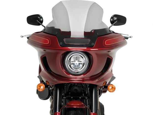 Replacement Windscreen for Low Rider ST Touring; Height 385 mm x Width 500 mm 