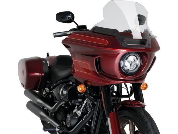 Replacement Windscreen for Low Rider ST Touring; Height 385 mm x Width 500 mm 