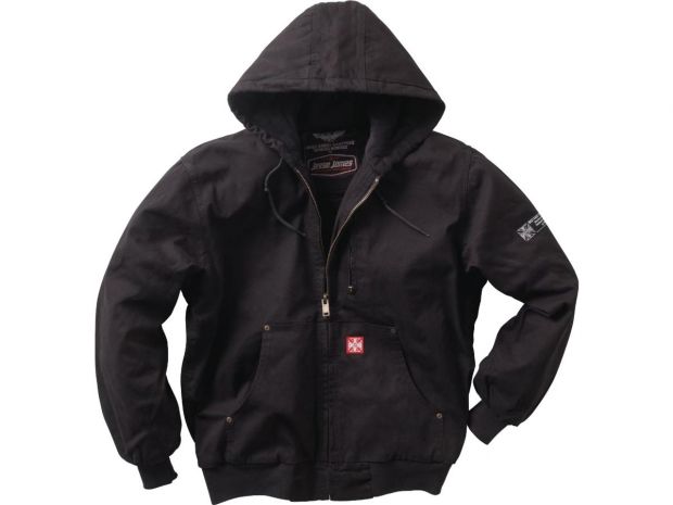 Heavy Duty Canvas Work Jacket Black | 3XL