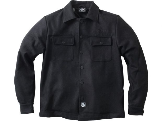 Wool Lined Plaid Jacket Black | 2XL