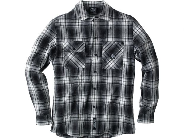 Riser Shirt Gray|White | XL