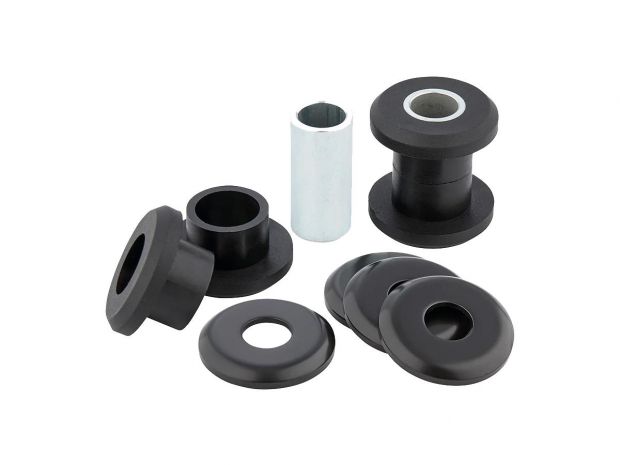 Handlebar Damper Kit Black Coated Cup Whashers Black 