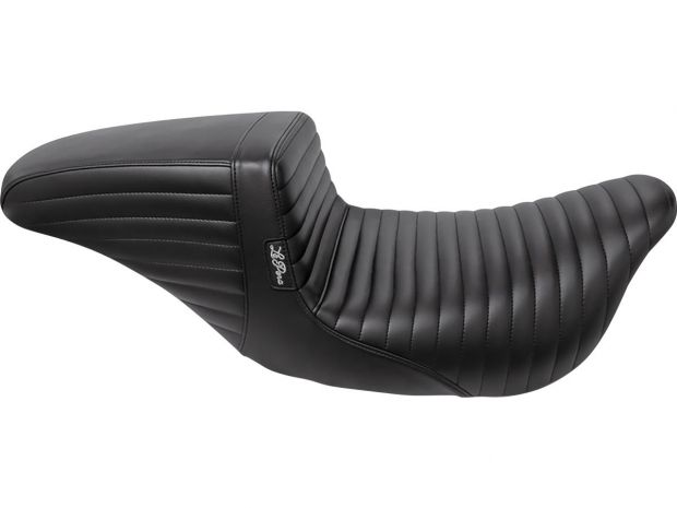 Kickflip Seat Pleated Stitch, 12,5" Seating Area Black Vinyl 