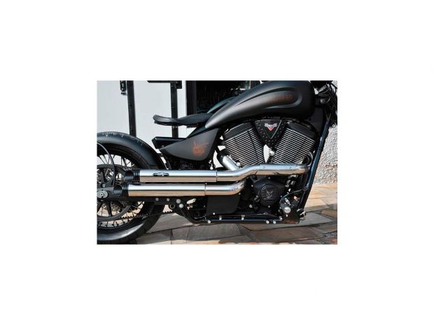 Vegas Drager Exhaust Chrome 