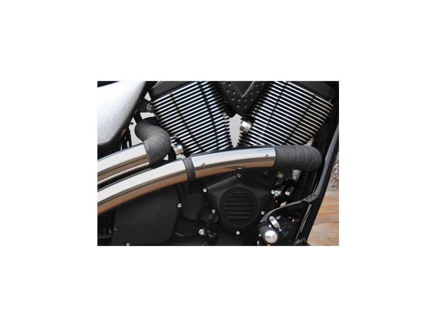 Top Chopp Heat Shield Rear Polished 