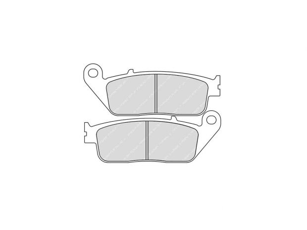 Road Sintered Brake Pads Sinter Rear 