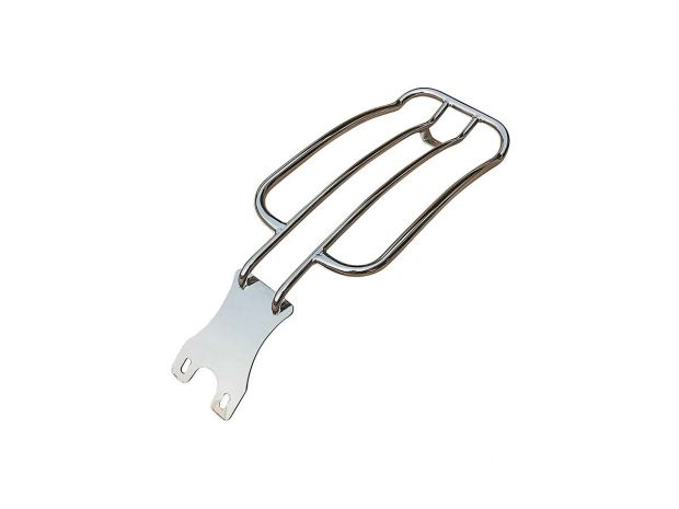 7" Solo Luggage Rack Chrome 