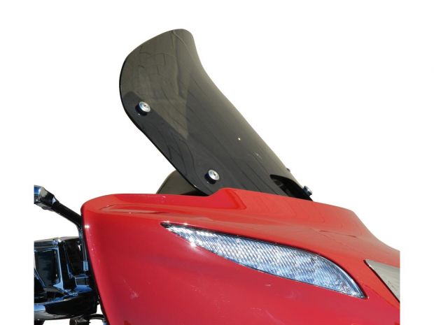 High Performance Replacement Windscreen Height: 10" Dark Smoke 