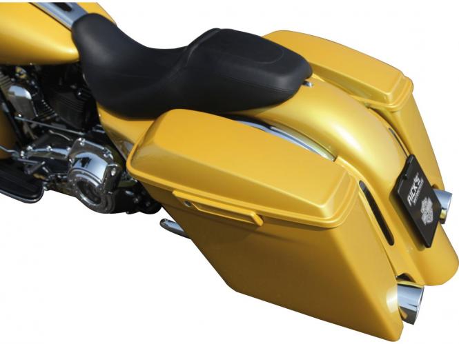 Ricks Motorcycle Hardbag Set in Yellow Finish For 2014-2017 Touring Models (65-7011401-0)