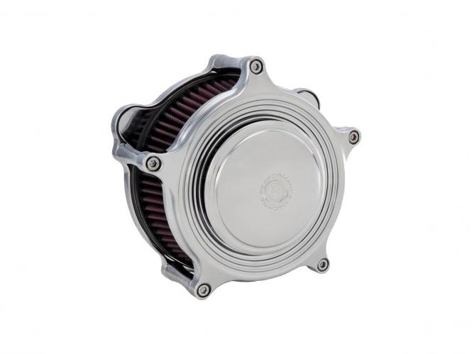 Performance Machine Supergas Merc Aircleaner in Chrome Finish For 1991-2020 XL Sportster (Excluding XR1200) Models (0206-2065-CH)