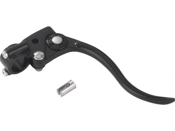 Kustom Tech Deluxe Line Brake Lever Assembly In Black Aluminium Finish ...