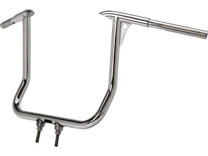 Ricks Motorcycles Handlebars Reduced Reach 13 Inch Rise in Polished Finish For 2015-2020 FLHX Touring Models (65-3021430-0)