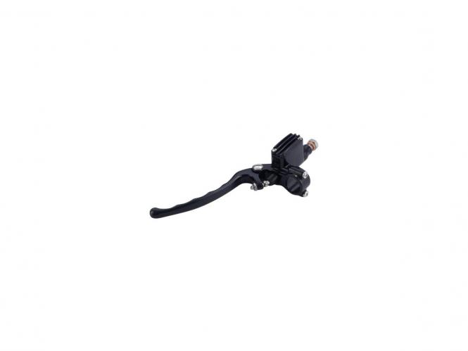Kustom Tech Seventies Clutch Master Cylinder With 14mm Bore In Black Finish (20-832)