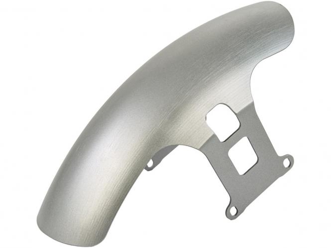 Ricks Motorcycles 21 Inch Short Front Fender in Raw Finish For 2018-2023 M8 Softail Slim, Deluxe & Heritage Models (S8-KS13021-A)