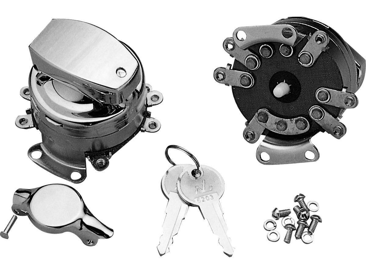 Custom Chrome Europe Dash Mount Electronic Ignition Switch Electronic