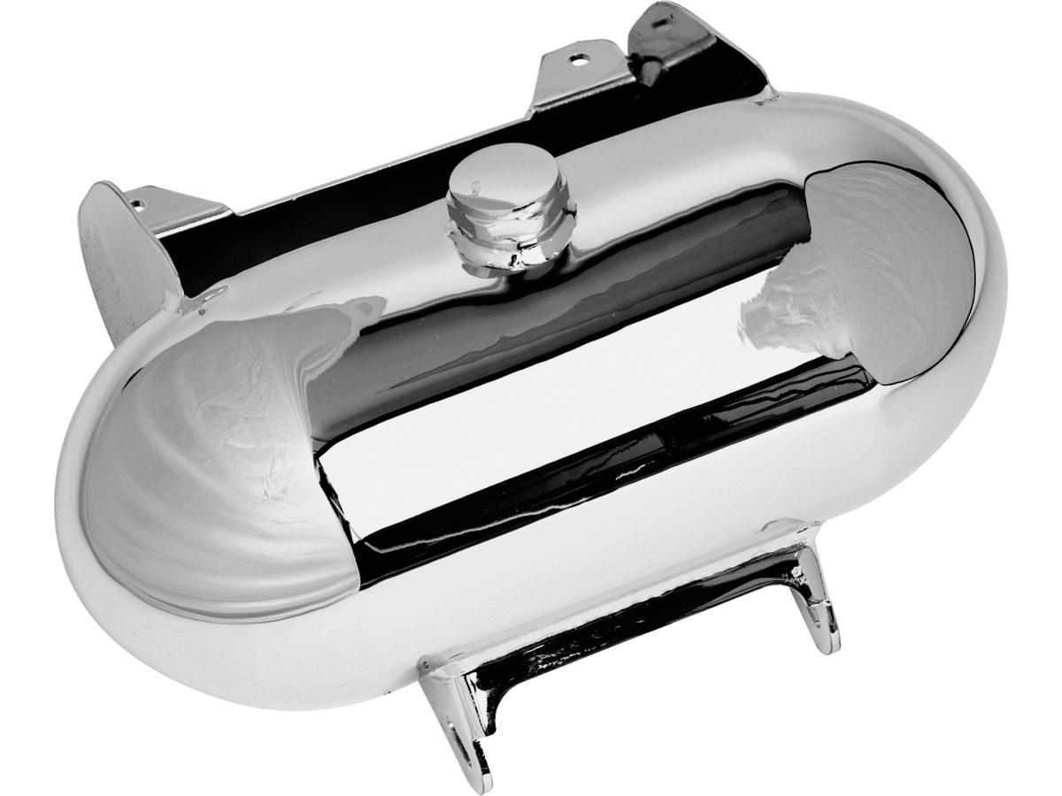 Custom Chrome Europe Domed Sidefill Custom Oil Tank Chrome