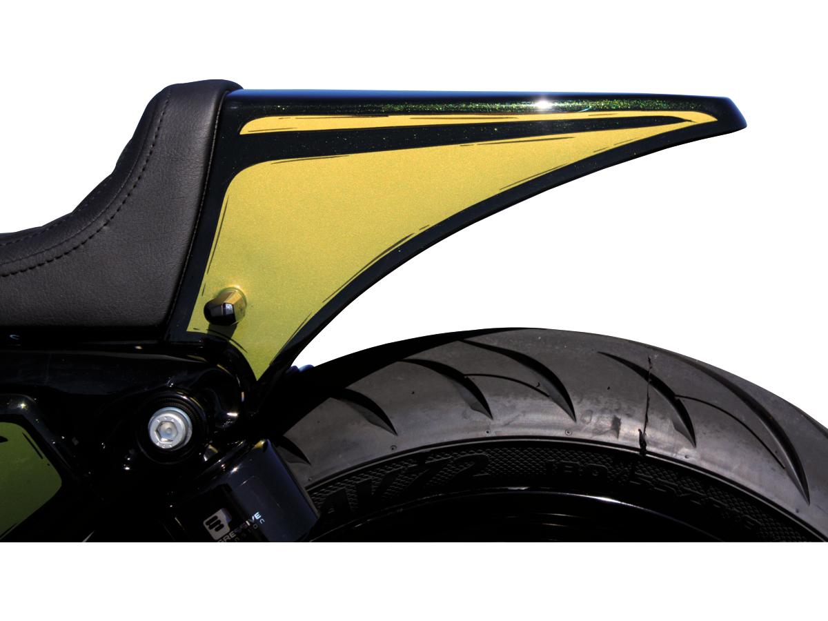 Custom Chrome Europe Sportster "Cafe Racer" Rear Fender, Steel Rear